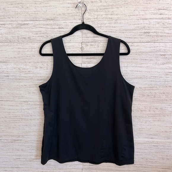 Chico’s Lace Blouse Tank | SIZE 3 - Picture 2 of 5